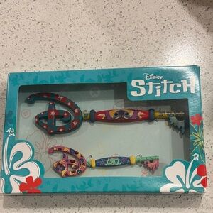 Disney Stitch Decorative Key Set